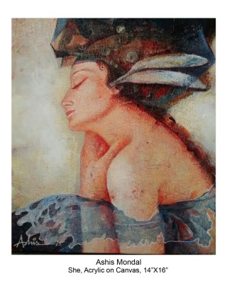 Emotional Painting of a Lady